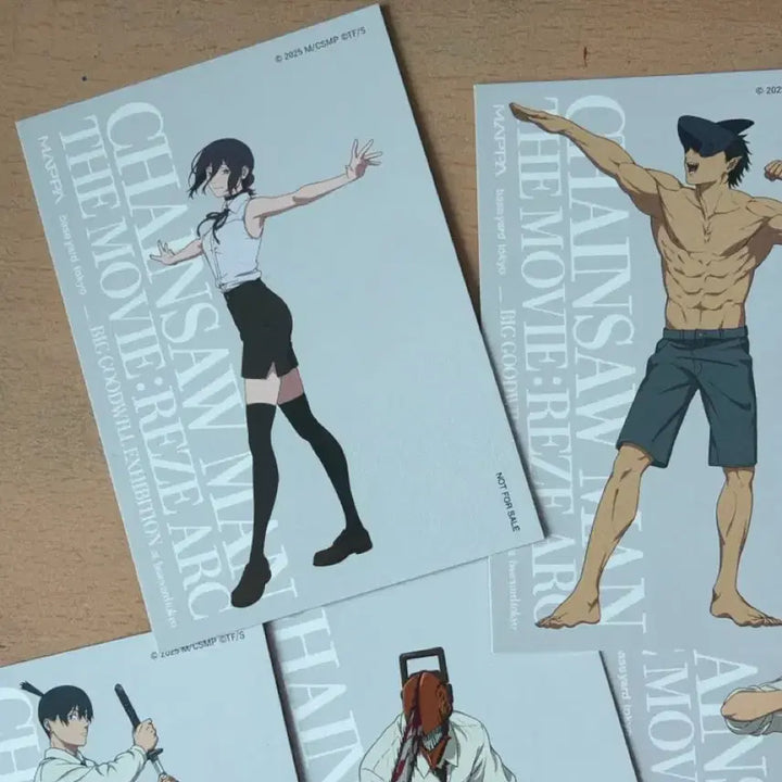 [BUNJANG] Chainsaw Man: The Movie Baseyard - Denge, Aki, Beam, Pochita, Reze Photocard Set / 급처)체인소맨 레제편 극장판 베이스야드 덴지 아키 빔 포치타 레제 포카