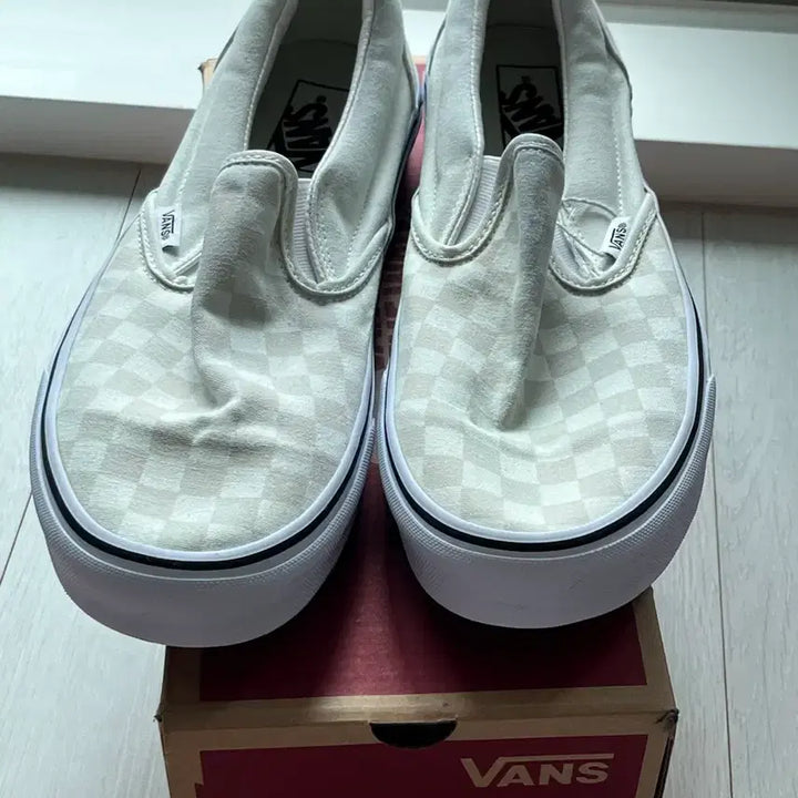 [BUNJANG] Vans Vintage Washed Slip-On Beige / 빈티지 워싱 반스 슬립온 베이지 새상품