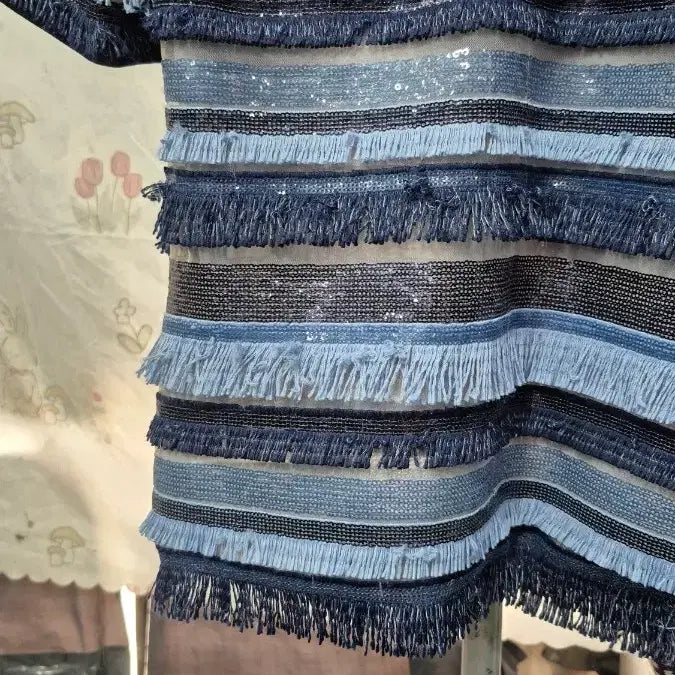 [BUNJANG] CC Collection Sequin Short Sleeve T-Shirt / CC 콜렉션   스팽글    숏   티셔츠