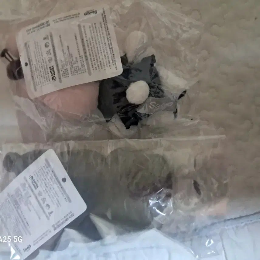 [BUNJANG] Sanrio Kuromi My Melody Doll Keychain Set / 산리오 쿠로미 마이멜로디 인형 키링 세트