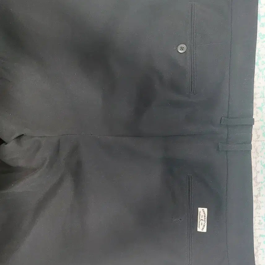 [BUNJANG] Covenat Basic Straight Fit Cotton Pants Black Men&