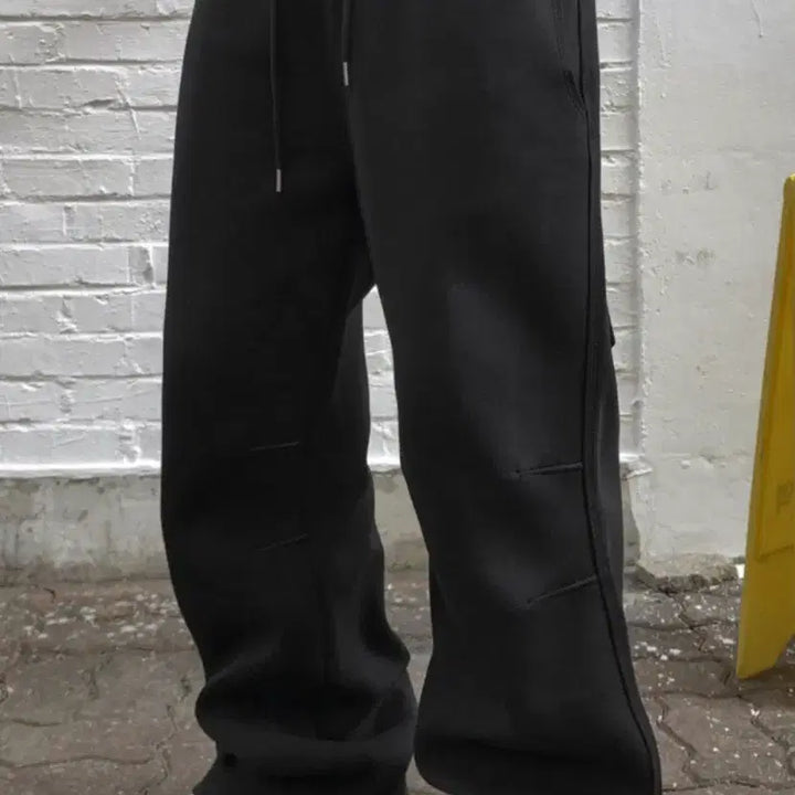 [BUNJANG] Notsellr Cigarette Setup Pants Black / 새 상품)Notsellr 낫셀러 시가렛 셋업 팬츠 블랙