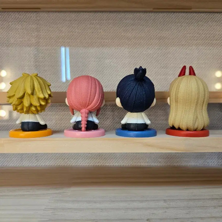 [BUNJANG] Chainsaw Man Nuikake Figure Bundle Set (4 Figures) / 체인소맨 누이카케피규어(일괄)