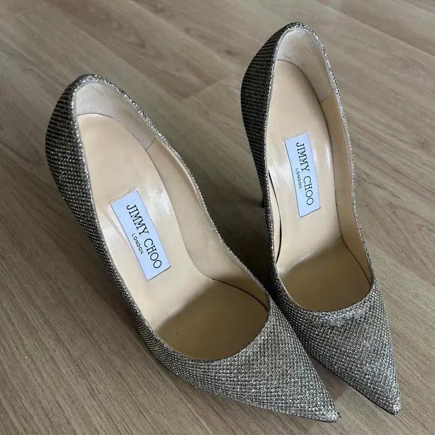 [BUNJANG] Jimmy Choo Glitter Pumps Heels Size 35.5 (225-230) / 지미추 글리터 펌프스힐 35.5 (225-230)