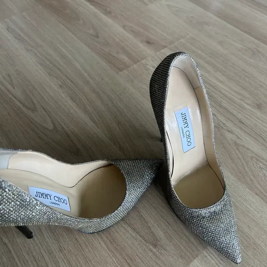 [BUNJANG] Jimmy Choo Glitter Pumps Heels Size 35.5 (225-230) / 지미추 글리터 펌프스힐 35.5 (225-230)