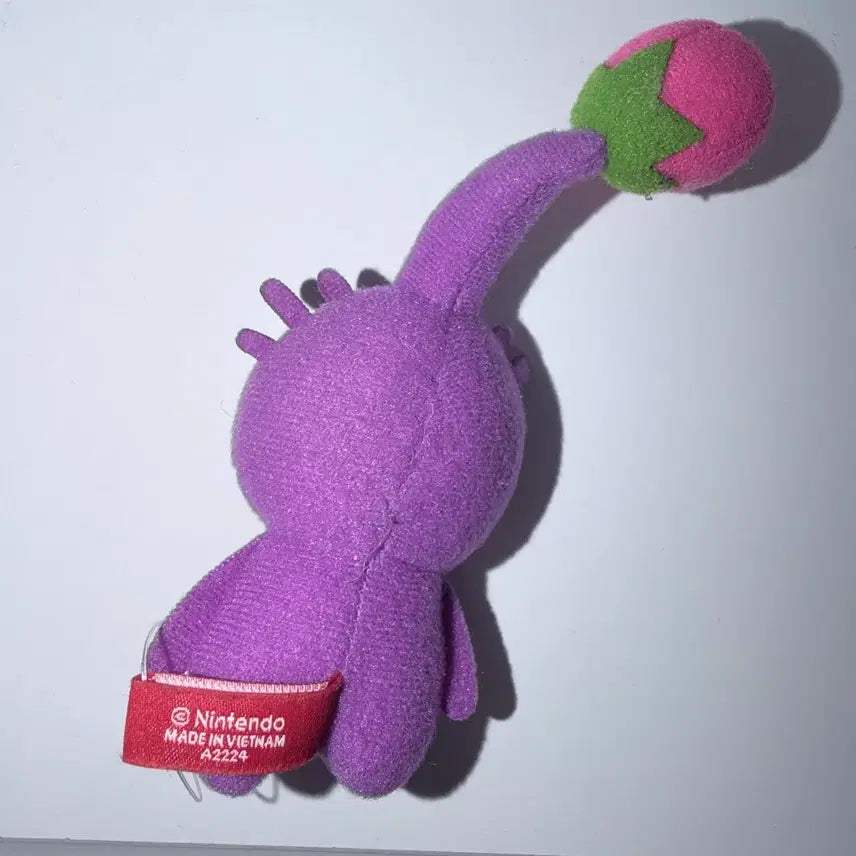 [BUNJANG] Nintendo Pikmin Plush Keychain (Authentic) / 정품)보라 피크민 인형 키링 판매