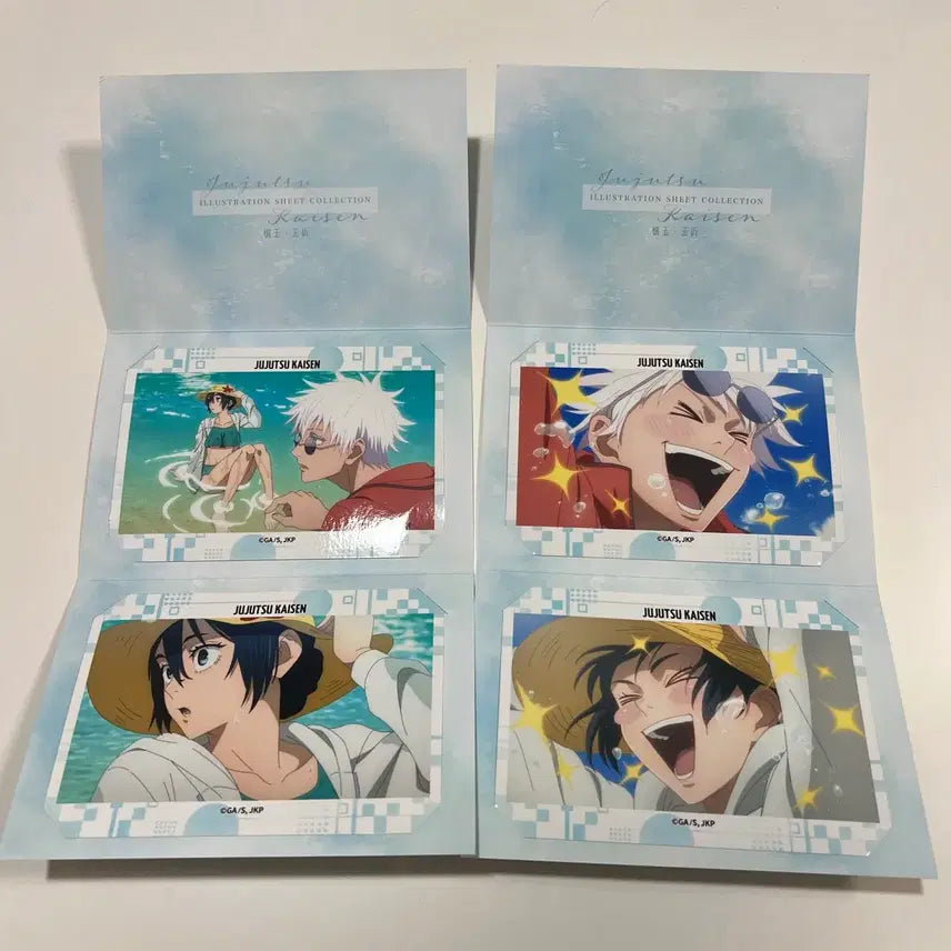 [BUNJANG] Jujutsu Kaisen Kaigyo Dake Illustration Card Bundle Set / 주술회전 회옥옥절 일러스트 카드