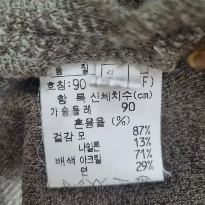 [BUNJANG] TIME by TIME Fur Collar Cardigan / 한섬 타임 퍼 카라 가디건