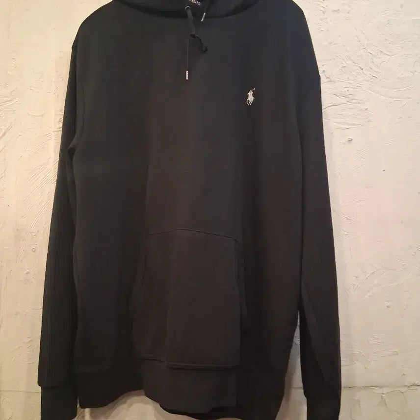 [BUNJANG] Polo Ralph Lauren Black Hoodie / 폴로 랄프로렌 블랙 후드티