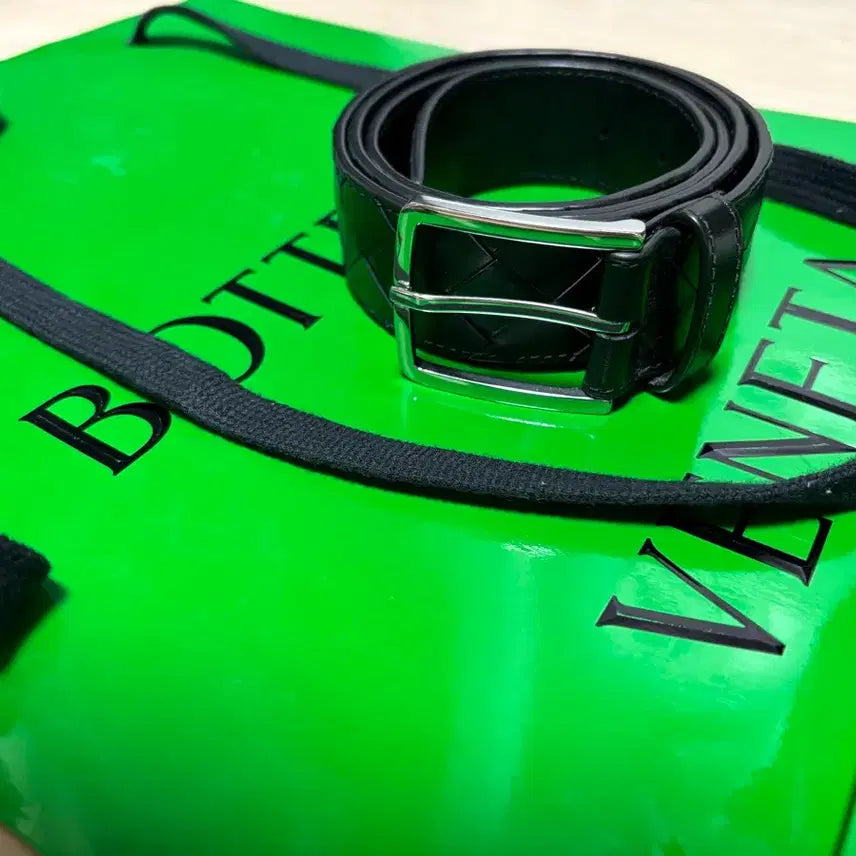 [BUNJANG] Bottega Veneta Intrecciato Belt Size 95 / 보테가베네타 벨트 판매 2026시즌