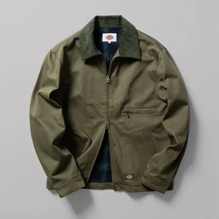 [BUNJANG] Dickies Twill Work Jacket Olive / (L) 디키즈 트윌 워크 자켓 Olive