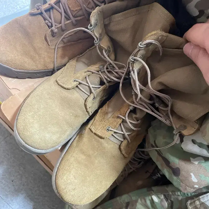 [BUNJANG] US Army Combat Boots (Used) / 미군전투화 깔끔중고