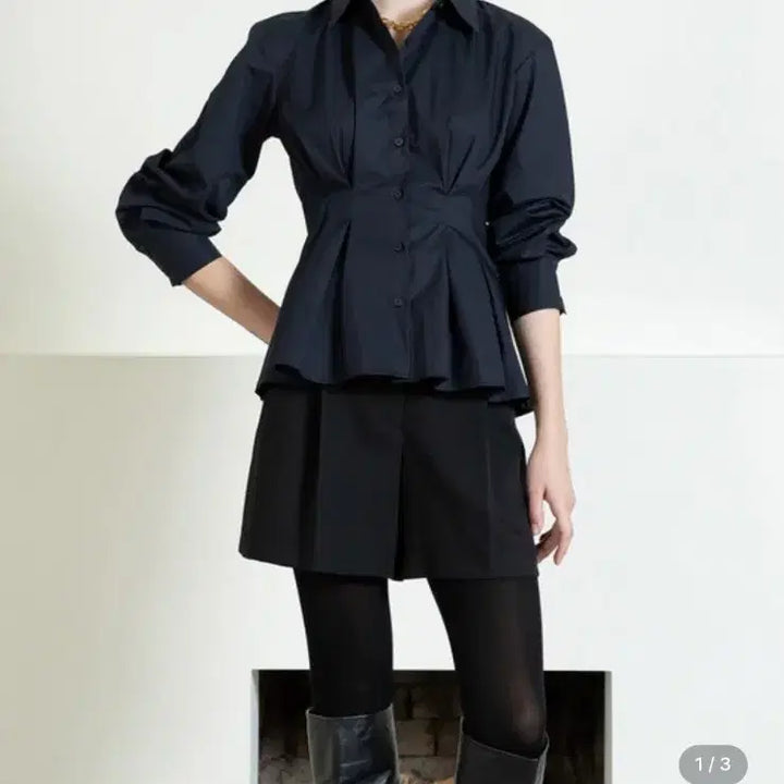 [BUNJANG] Cordinary Dark Navy Shirt / 코디너리 다크네이비 셔츠