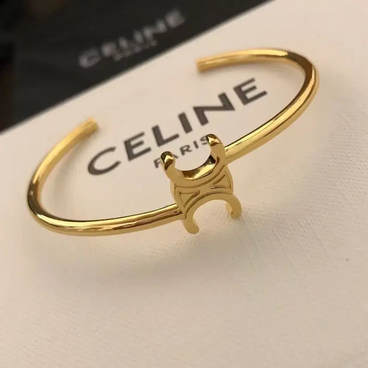 [BUNJANG] Celine Triomphe Gold Bracelet / 셀린느  팔찌