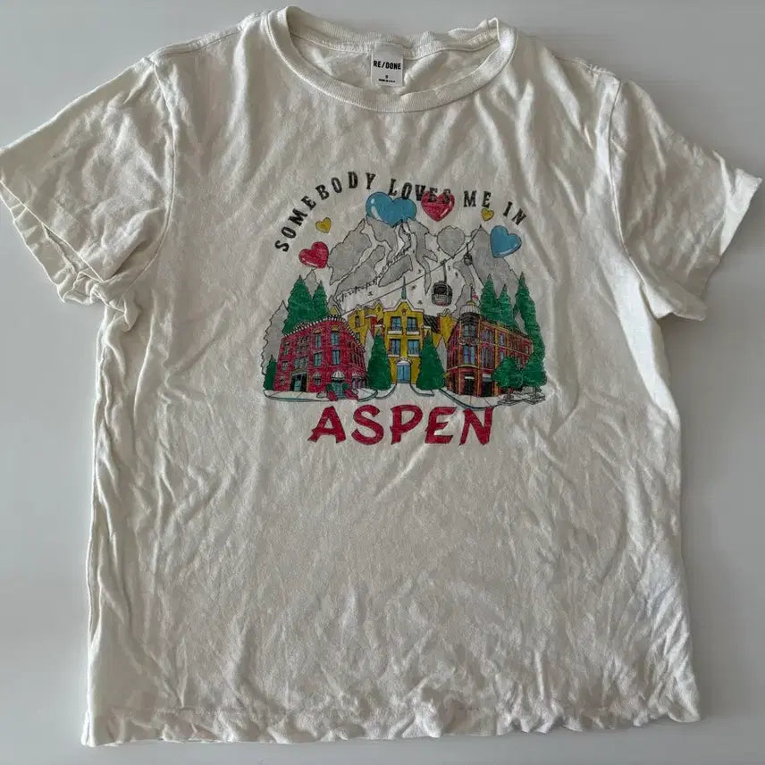 [BUNJANG] REDONE Short-Sleeve T-Shirt (Size S) / 리던 반팔 s
