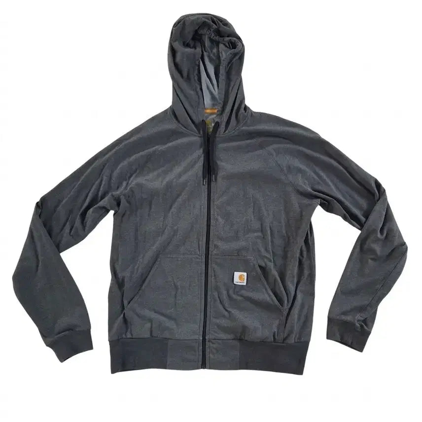 [BUNJANG] Carhartt Force Gray Zip-Up Hoodie / 칼하트 포스그레이 후드 집업