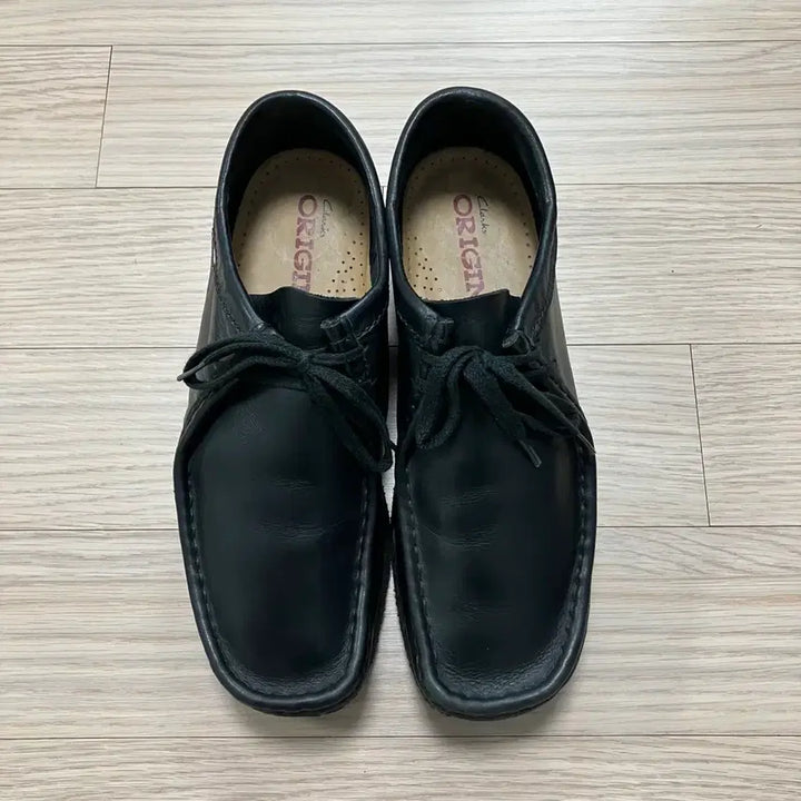 [BUNJANG] Clarks Wallabee Leather Black / [Clarks] 클락스 왈라비 레더 블랙 265~270