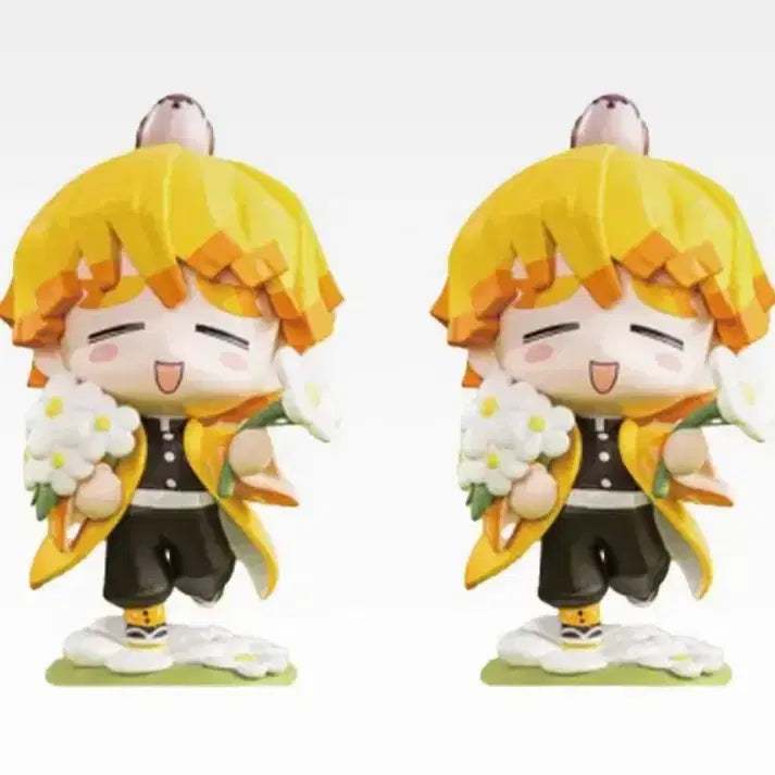 [BUNJANG] Pop Mart Demon Slayer Flower Series Zenitsu &amp; Shinobu Bundle / 팝마트 정품 귀멸의칼날 탄생화 시리즈 젠이츠 판매합니다