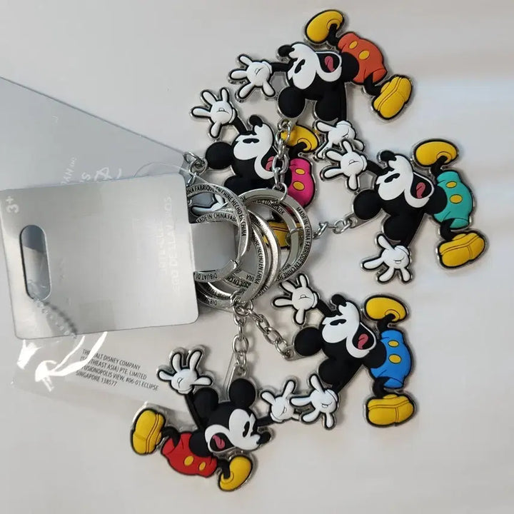 [BUNJANG] Disney Mickey Mouse Keyring Set / 디즈니 미키마우스 키링 세트