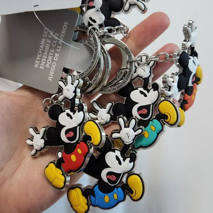 [BUNJANG] Disney Mickey Mouse Keyring Set / 디즈니 미키마우스 키링 세트