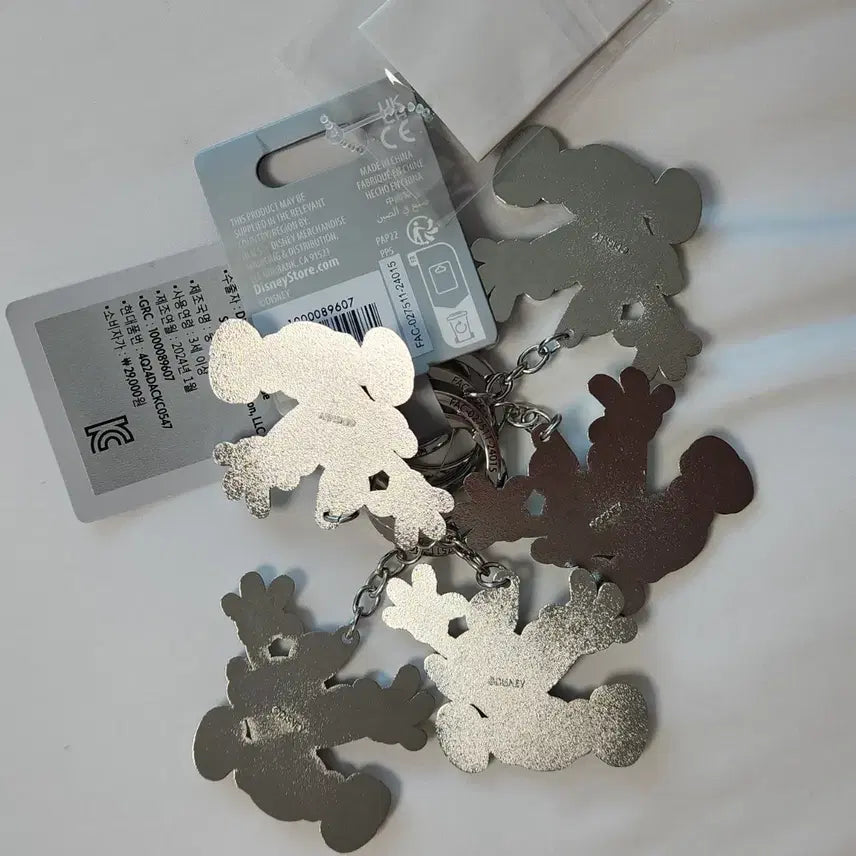 [BUNJANG] Disney Mickey Mouse Keyring Set / 디즈니 미키마우스 키링 세트