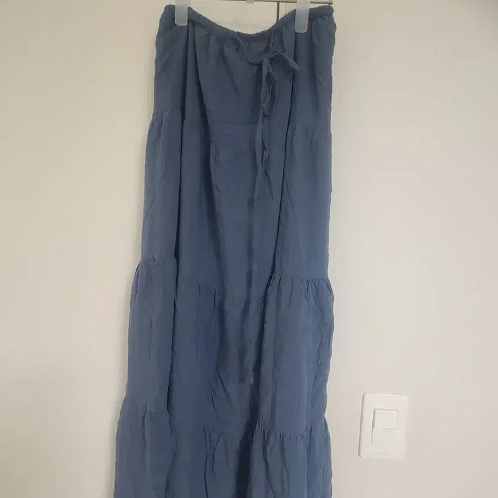 [BUNJANG] Many Many Mode Ruffle Long Skirt / 매니매니모드 캉캉 스커트