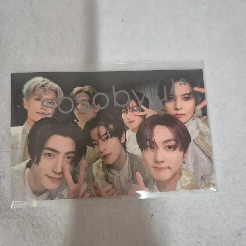 [BUNJANG] ENHYPEN FATE Group Photocard (Sealed) / (미개봉)엔하이픈 FATE 단체포카