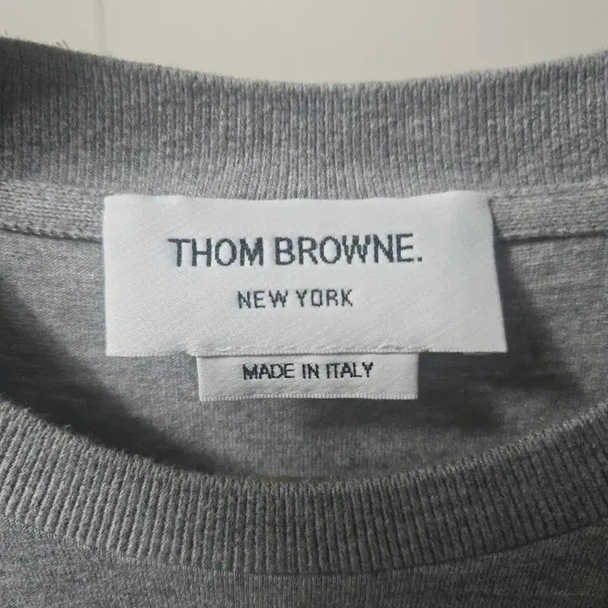 [BUNJANG] Thom Browne Diagonal Stripe Long Sleeve Shirt Grey Size 2 / 톰브라운 사선 롱슬리브 셔츠 그레이  (사이즈 2)