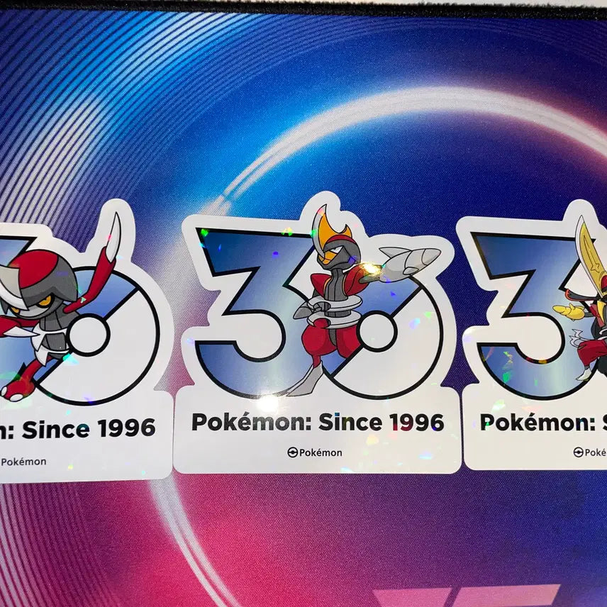 [BUNJANG] Pokemon 30th Anniversary Sticker Set / 포켓몬 30주년 스티커- 대도각참라인