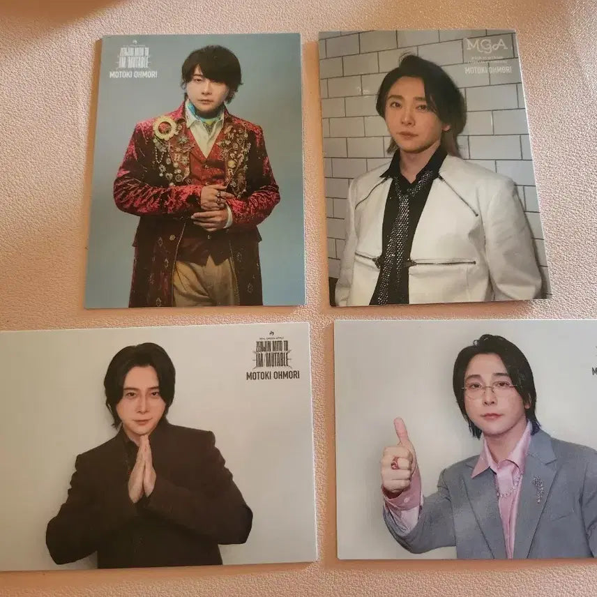 [BUNJANG] Mrs. GREEN APPLE Omori Motoki Bundle Set Photocard / 미세스그린애플 오모리 모토키 포카 일괄