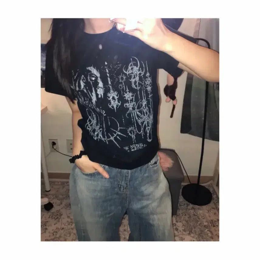 [BUNJANG] Vintage Short-Sleeve T-Shirt / 빈티지 반팔