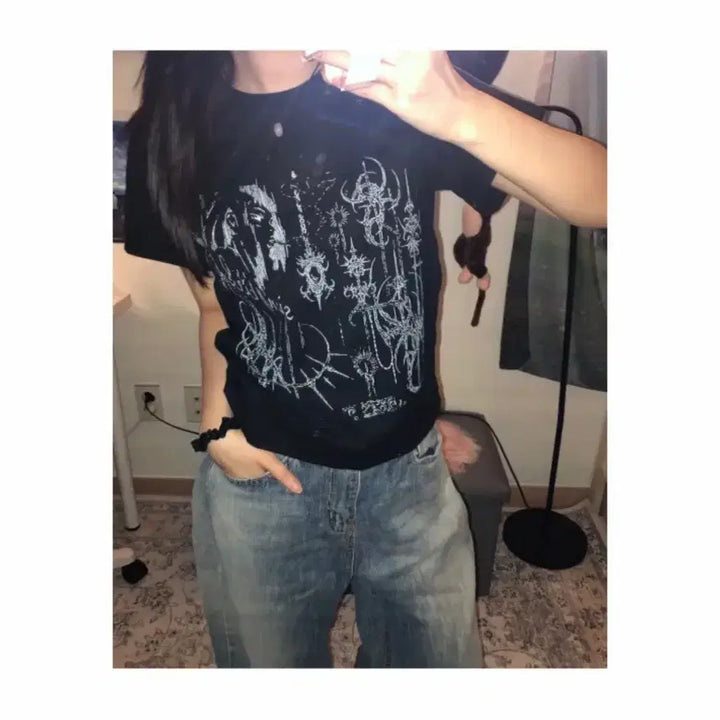 [BUNJANG] Vintage Short-Sleeve T-Shirt / 빈티지 반팔