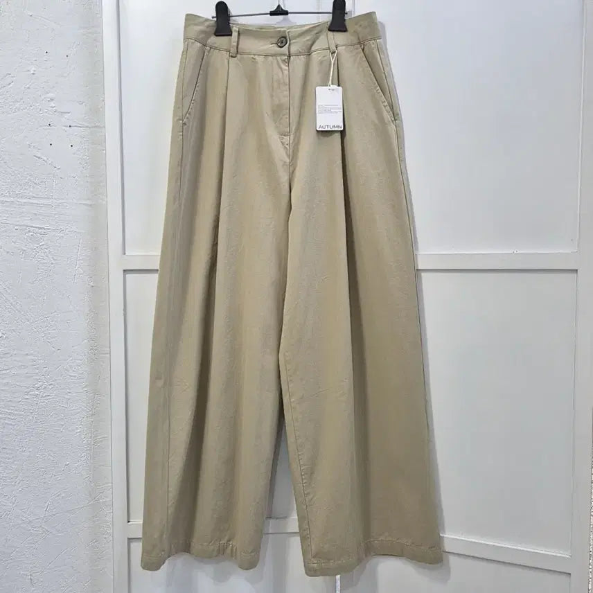 [BUNJANG] Autumn Wide Pants L (New) / 어텀 와이드 팬츠 여성L 새상품