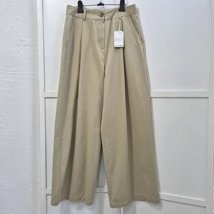 [BUNJANG] Autumn Wide Pants L (New) / 어텀 와이드 팬츠 여성L 새상품