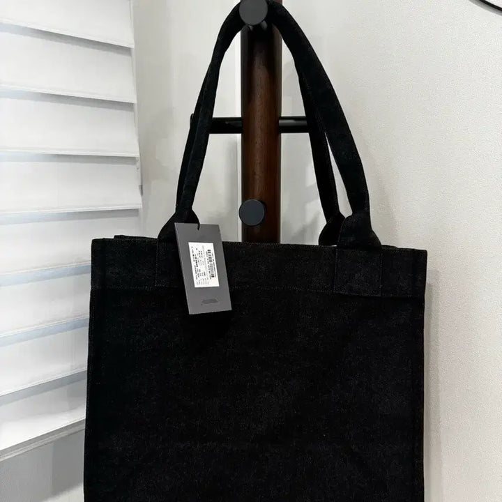 [BUNJANG] GANNI Black Denim Shoulder/Tote Bag / 가니 GANNI 데님 숄더백/토트백 블랙 새상품 택포