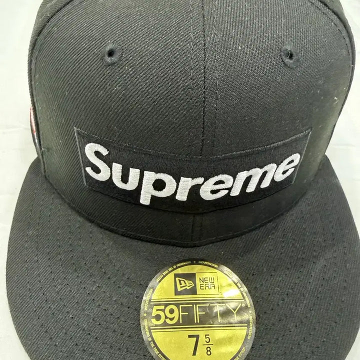 [BUNJANG] Supreme New Era Box Logo New York Snapback Cap / 슈프림 뉴에라 박스로고 뉴욕 758 새상품