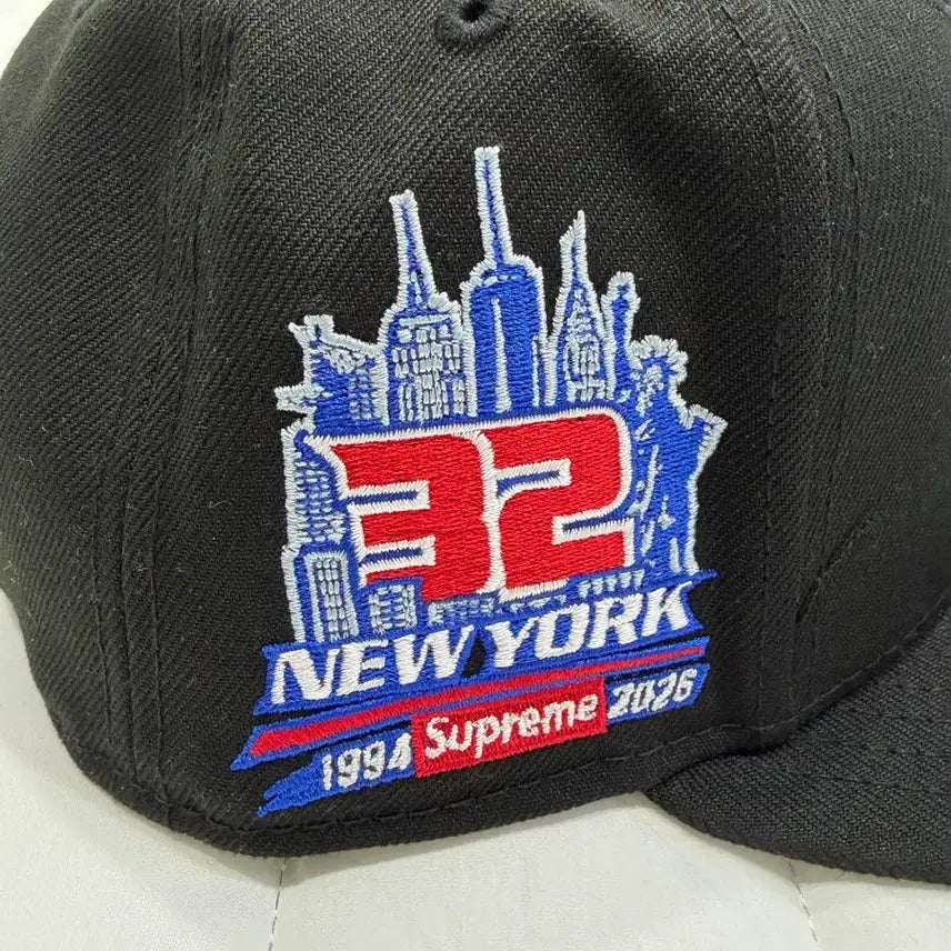[BUNJANG] Supreme New Era Box Logo New York Snapback Cap / 슈프림 뉴에라 박스로고 뉴욕 758 새상품