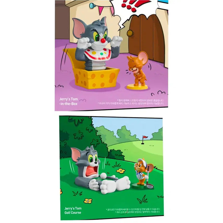 [BUNJANG] Pop Mart Tom and Jerry Amusement Park Series Figure Bundle Set (2 Types, New) / 팝마트 톰과 제리 피규어 2종 일괄 세트(새상품)