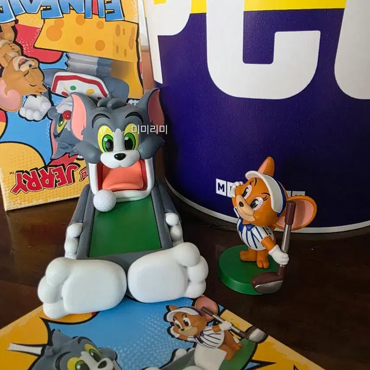 [BUNJANG] Pop Mart Tom and Jerry Amusement Park Series Figure Bundle Set (2 Types, New) / 팝마트 톰과 제리 피규어 2종 일괄 세트(새상품)