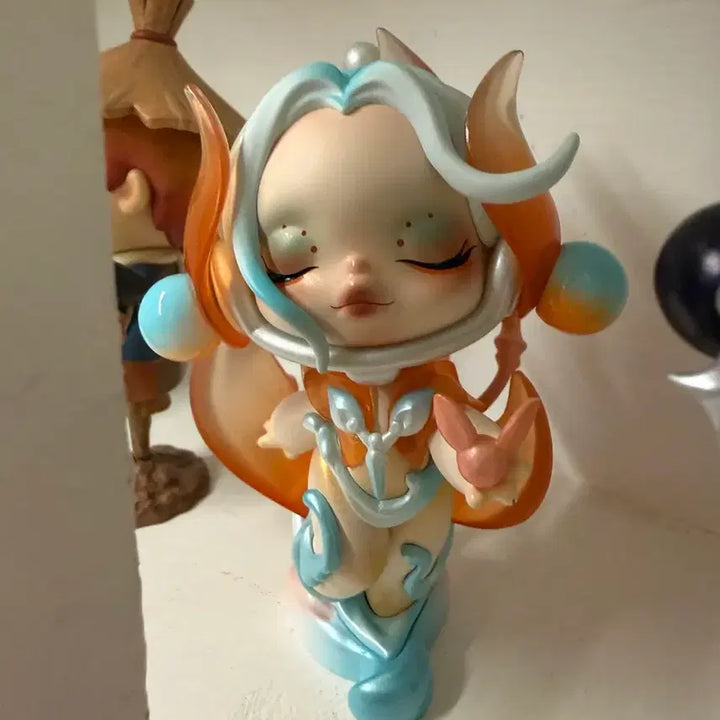 [BUNJANG] Pop Mart Skullpanda Joy Box Card Included / 팝마트 스컬판다 조이 상자 카드 있음