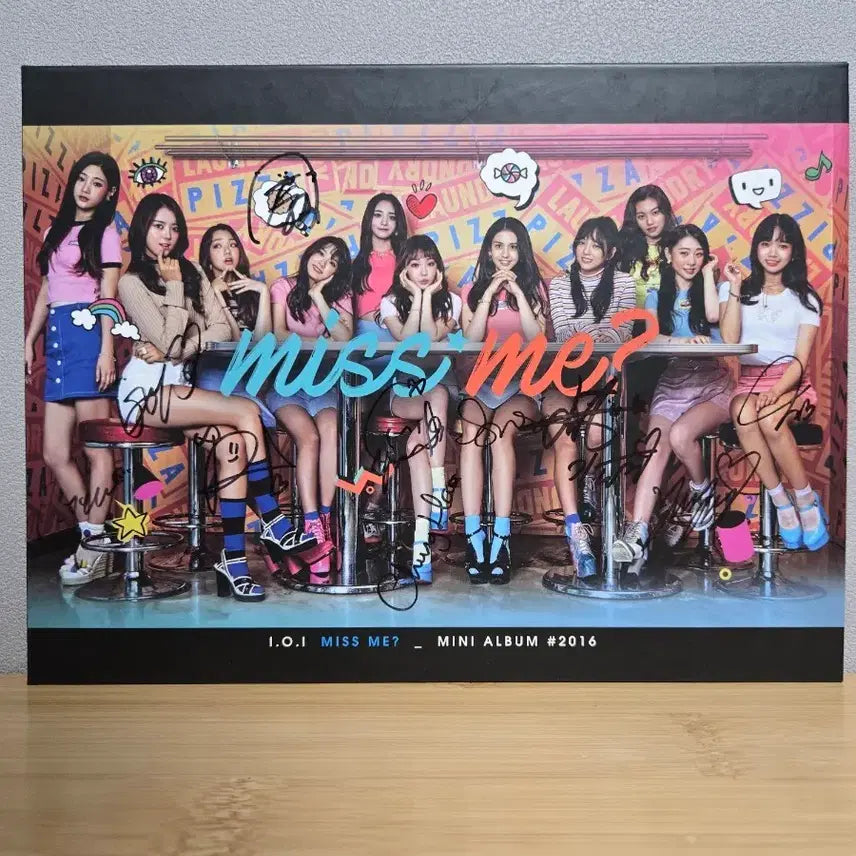 [BUNJANG] I.O.I Miss Me? Signed Album / 아이오아이 Miss Me? 싸인 앨범