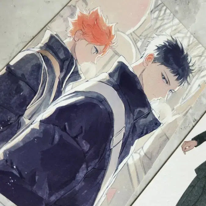 [BUNJANG] Haikyu!! Kageyama Tobio &amp; Hinata Shoyo Unofficial Postcards Bundle Set / 하이큐 비공식 하임 헤문 통판 카게야마 히나타 엽서 일괄