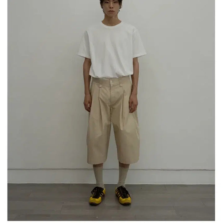 [BUNJANG] Onese Bermuda Shorts Beige / onese 원세 버뮤다 팬츠 베이지