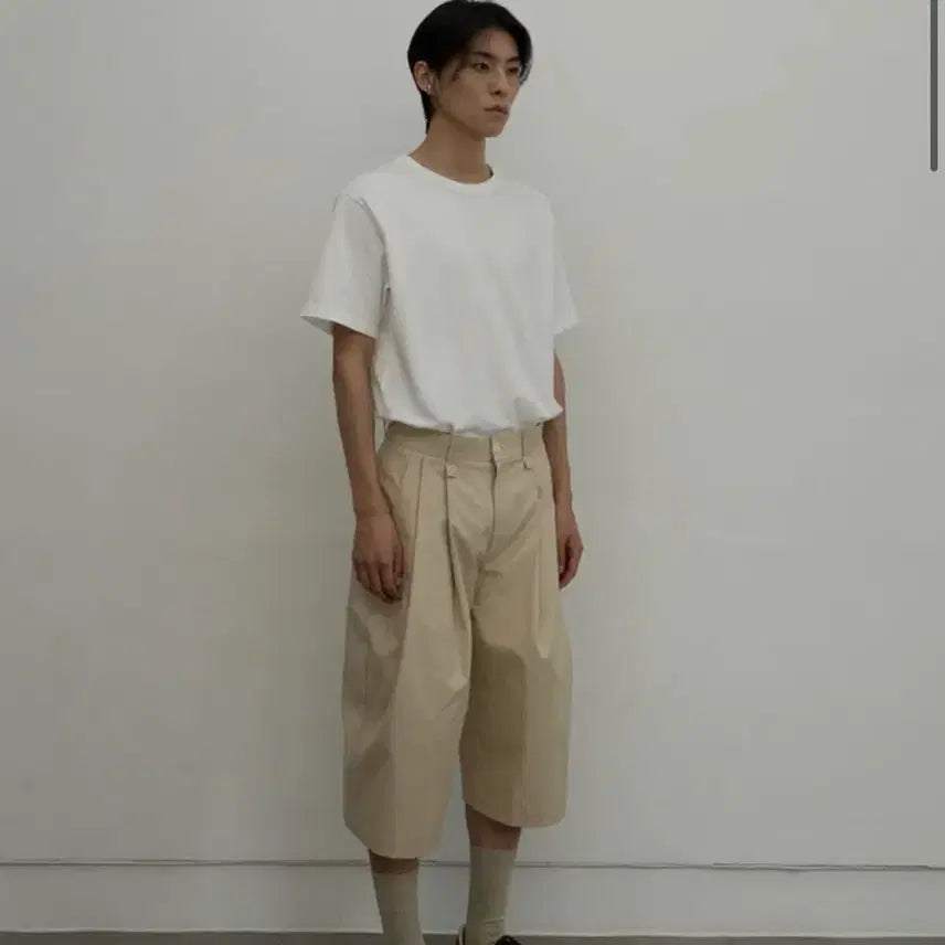 [BUNJANG] Onese Bermuda Shorts Beige / onese 원세 버뮤다 팬츠 베이지