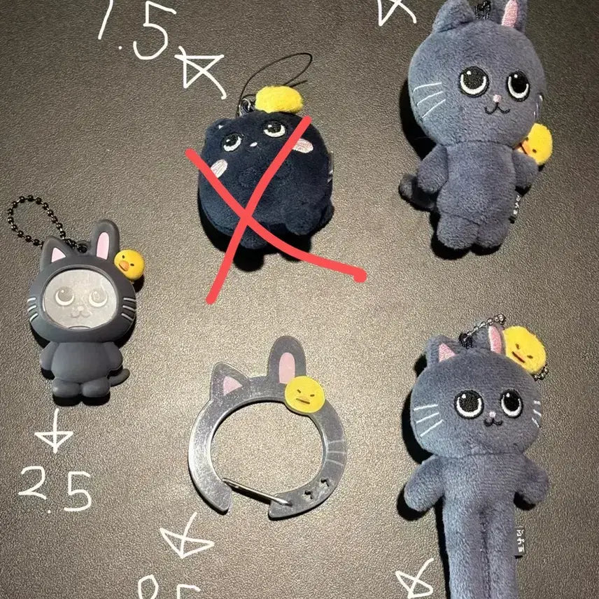 [BUNJANG] Long Leg Baby Acrylic Carabiner 8cm / 토냥덕 굿즈 정리 / 아크릴 카라비너 8cm 롱다리 베이비