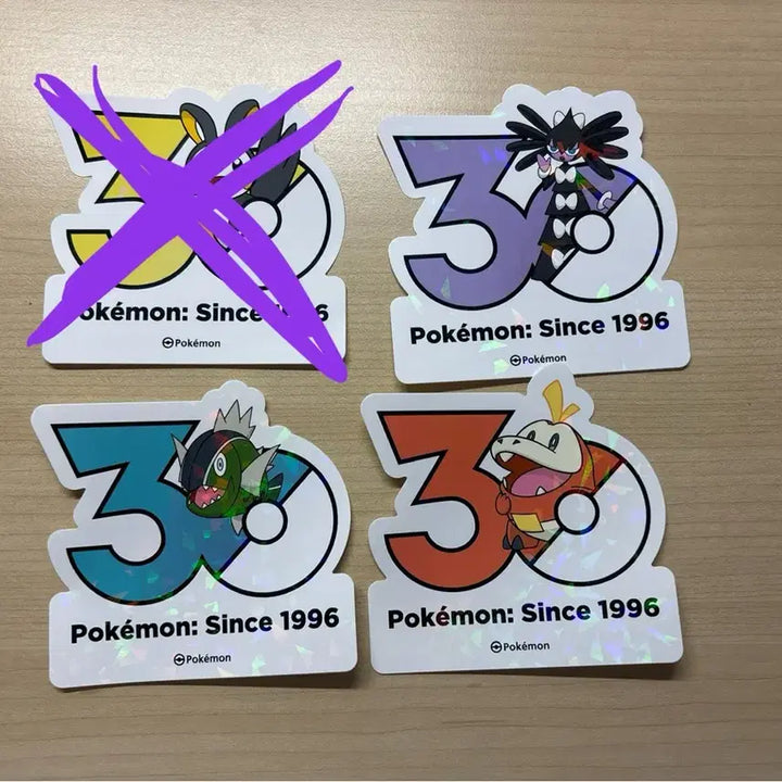 [BUNJANG] Pokemon 30th Anniversary Stickers / 포켓몬 30주년 스티커 교환/판매