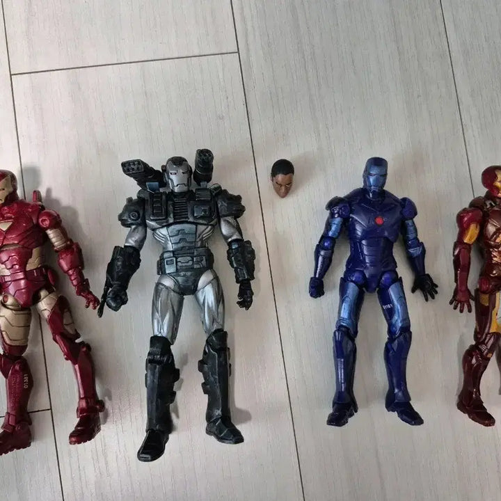 [BUNJANG] Marvel Iron Man War Machine 3.75" Figure Bundle Set / 일괄) 마블 아이언맨 워머신 3.75 피규어