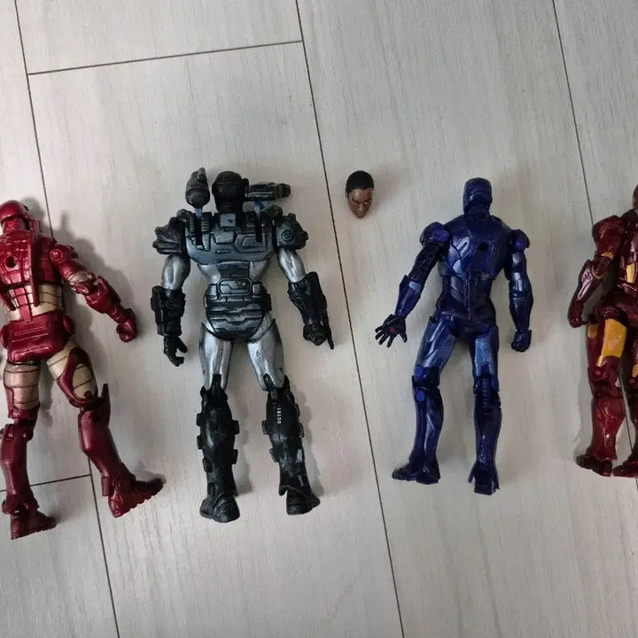 [BUNJANG] Marvel Iron Man War Machine 3.75" Figure Bundle Set / 일괄) 마블 아이언맨 워머신 3.75 피규어