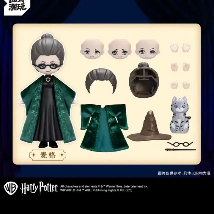 [BUNJANG] Minerva McGonagall Ball-Jointed Doll Figure / 해리포터 >> 맥고나걸 미네르바 << 구관인형 피규어 MJD
