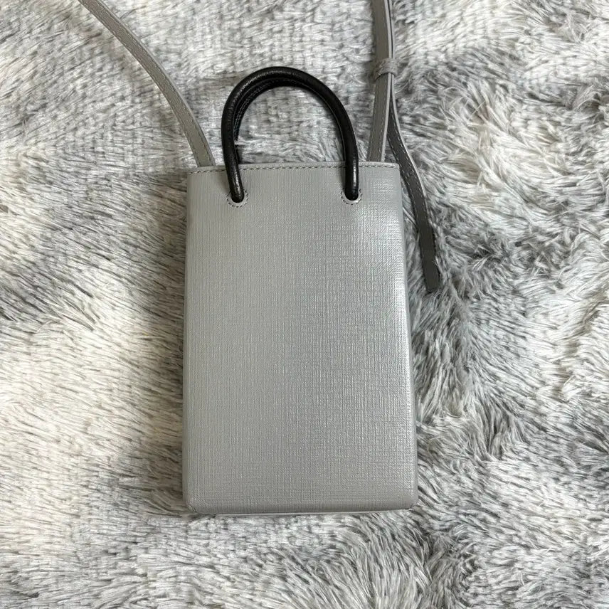 [BUNJANG] Balenciaga Phone Holder Bag Mini Grey OS / [OS,감정서보유] 발렌시아가 폰홀더백 미니 그레이